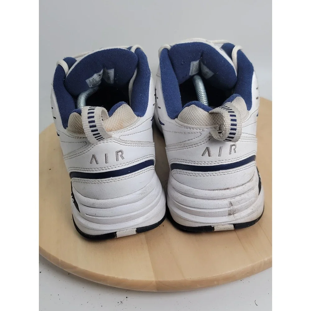 Nike Air Monarch IV Men Size 12 D Running Shoe White Athletic Training Sneaker
